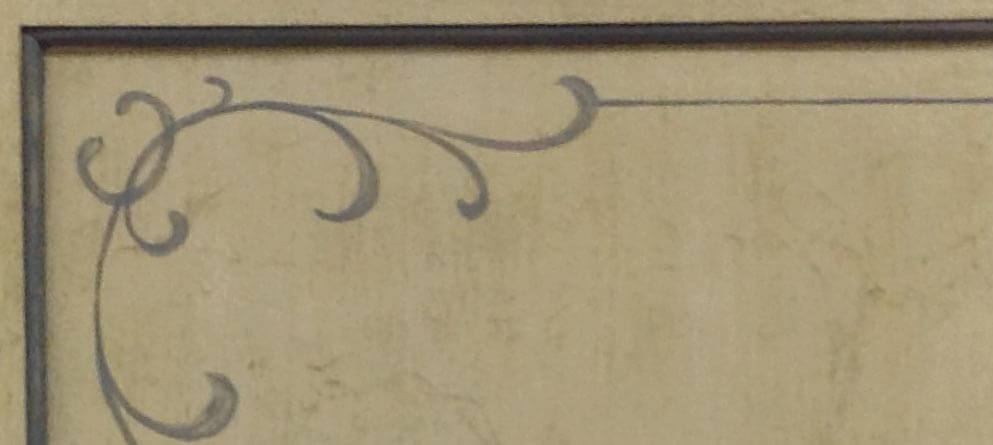 hand decoration at Hickory White