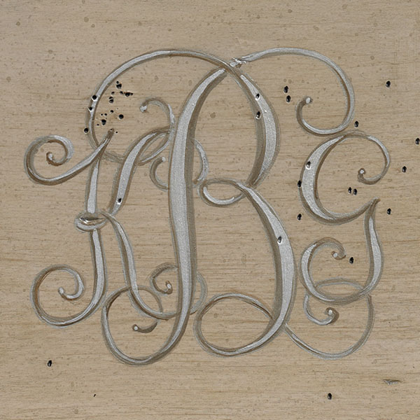 hand decoration at Hickory White